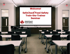 Empty seminar room
