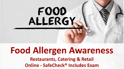 Doctor writing food allergy in Sharpie